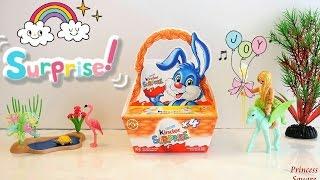 Kinder Surprise Egg Basket | Opening Kinder Surprise Eggs