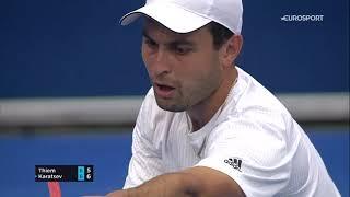 Аслан Карацев v Доминик Тим. Обзор матча ATP Доха