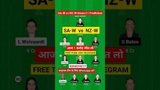 SA-W vs NZ-W today dream11 prediction team | NZ-W vs SA-W |South Africa-W vs New Zealand-W #dream11