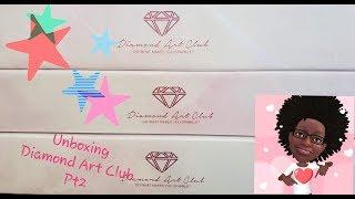 Unboxing New Releases Diamond Art Club " Mama knows Best, Hamsa Elephant, Winged Fox, & Soul Keeper"