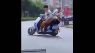 When you can’t afford a motorcycle  be like...