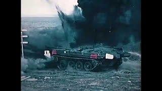 [SUBTITLES] Vapenverkan mot Stridsvagn 103   Live fire trials against the S tank