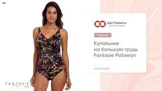 Слитный черный купальник Fantasie Palawan, большие размеры чашки – купить в Москве и СПб