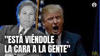 "Trump en silencio mientras las deportaciones fracasan y la bolsa se desploma": Armando Guzmán