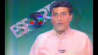 Rede Globo Intervalo Comercial - Globo Esporte Abril 1995