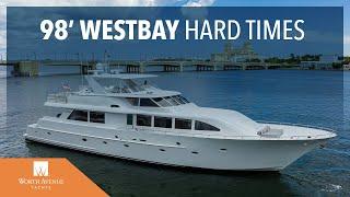 HARD TIMES 98’ Westbay Yacht for Sale | Updated Cockpit Motor Yacht | Worth Avenue Yachts