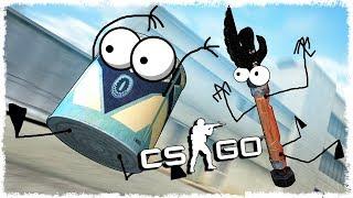 ТРОЛЛЬ БАНКА vs НОЖ МАНЬЯК В CS:GO!!!