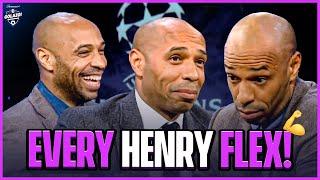 When Henry talks, the world listens!  | EVERY Thierry Henry on-screen flex! 