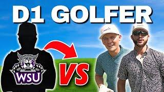 Can The PinChasers Take Down A D1 Golfer?