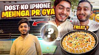 Dost Ko Iphone Mehnga Par Gya | Iphone 15 pro max Treat | STAR USMAN YT VLOG