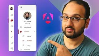 How to create a Nested Sidebar in Angular 18 with Material Components!