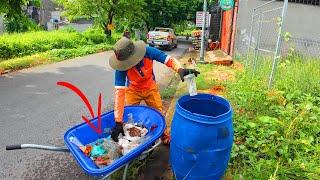 Cleaning My City One Sidewalk at a Time – Satisfying Trash Removal