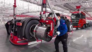 Inside Massive Factory Producing Heavy Trucks: SANY Production Line