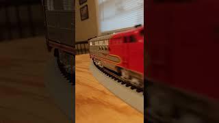 ATSF HO Scale mixed freight #train #hoscale