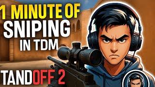 "60 Seconds. 1 Sniper. Total Chaos – Standoff 2 TDM" [No Commentary]