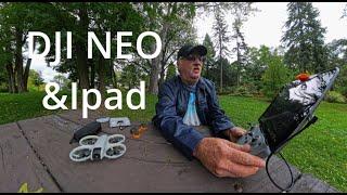 DJI NEO & ipad PART-1 #flydji #djineo #ipad #djidrone