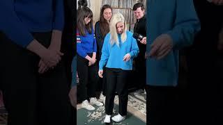 Will Molly from Alvvays show Nardwuar her step dancing moves? #alvvays #nardwuar #shorts