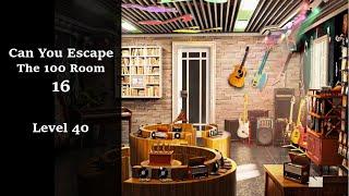 Can You Escape The 100 Room 16, level 40