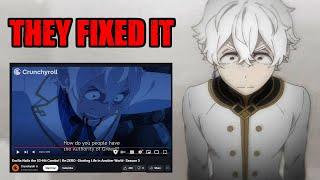 Crunchyroll Fixed a Huge Problem and Acknowledged Their Mistake