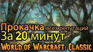 Прокачка репутаций World of Warcraft: Classic