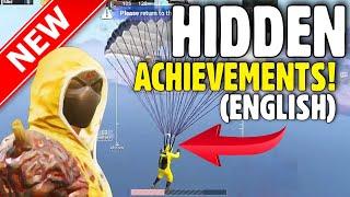 EASY HIDDEN ACHIEVEMENTS EXPOSED! (English) PUBG Mobile