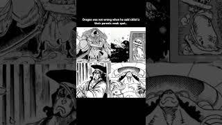 DRAGON WAS NOT WRONG WHEN HE SAID CHILD IS THEIR WEAK SPOT...        #onepiece #luffy #anime #oda