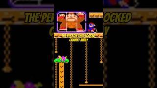 Mario is NOT the original Jumpman! #supermario #mariomovie #donkeykong #crankykong #gametheory