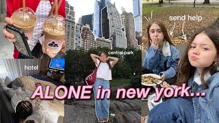 spending 24 hours ALONE in NYC with my sister…