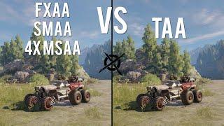 Темпоральное сглаживание (TAA) в Crossout