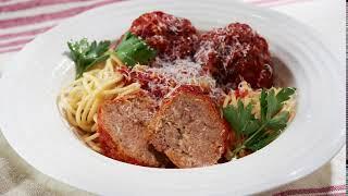 Davio's 6-lbs of Veal, Beef, & Pork 3-oz Meatballs with Sauce on QVC