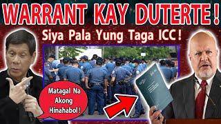 NAKU PO!  Siya Pala Yung  Taga-lCC !  WARRANT  KAY  DUTERTE?