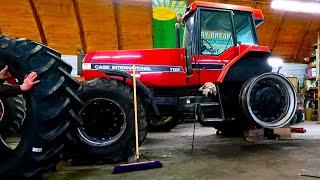 New Tires For My Tractor! The 7120 Case IH Magnum Gets A New Pair of Shoes!