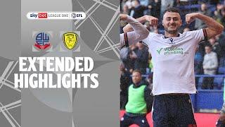 Bolton Wanderers v Burton Albion | EFL League One highlights