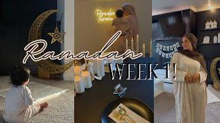 VLOG: week 1 of ramadan! The mom guilt is real...