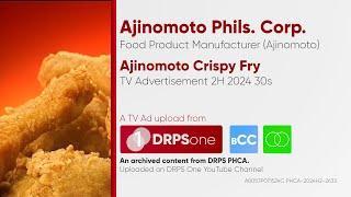 Ajinomoto Crispy Fry TV Ad 2H 2024 30s (Philippines) [BCC/ST]