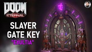 DOOM ETERNAL SLAYER GATE KEY LOCATION LEVEL 2 "EXULTIA"