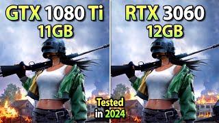 GTX 1080 Ti vs RTX 3060 12GB - Test in 2024 