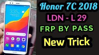 Honor 7c (LND-L29) FRP Unlock without PC New Update 202 |Bypass Google Account Lock  Working By TM