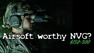 AFFORDABLE NVG! That works for airsoft | SightMark Review (better audio)