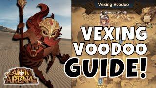 VEXING VOODOO GUIDE - HUNTER'S NOTES! [FURRY HIPPO AFK ARENA]