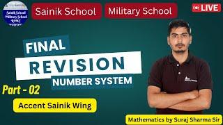 Number System for Sainik School | Best Online Coaching Sainik School | RMS | Maths by Suraj Sir |