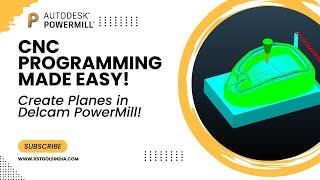 CREATE Planes in Autodesk PowerMill Like a PRO! | CAM Tutorials