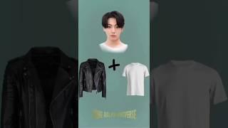 I turned Jungkook BTS  to a Rockstar version  #shorts #jungkook #bts #rockstar