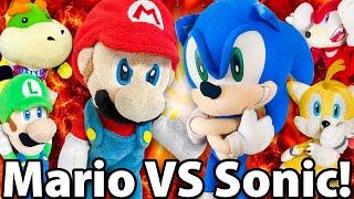 Crazy Mario Bros: ¿Quién GANARÁ: Mario o Sonic?