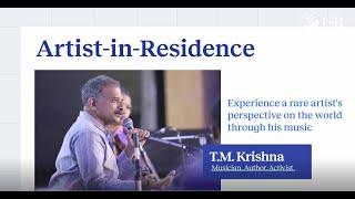 TM Krishna Live in Concert at ISB | Artist-in-Residence Programme