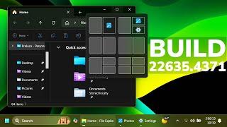New Windows 11 Build 22635.4371 - New File Explorer Feature, Changes and Fixes (Beta)