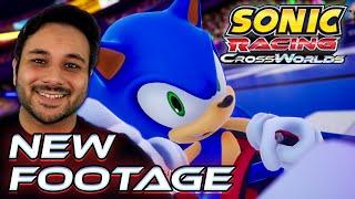 NEW Sonic CrossWorlds Footage SGF - Reaction!
