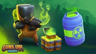 Fully Skilled & Mastered Chemist MAX Lv. 28 VS Nightmare Zombies! - GUNS UP! Mobile