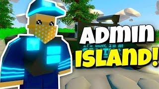 I FOUND A ADMIN ISLAND! - Modded Unturned #94