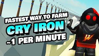 Fastest Way to Get Crystallized Iron (1 Per Minute) in Roblox Islands